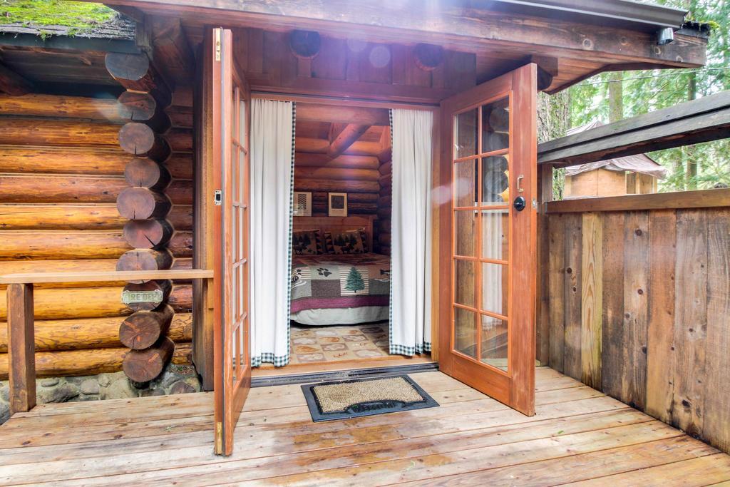 Zoe'S Log Cabin Welches Kültér fotó