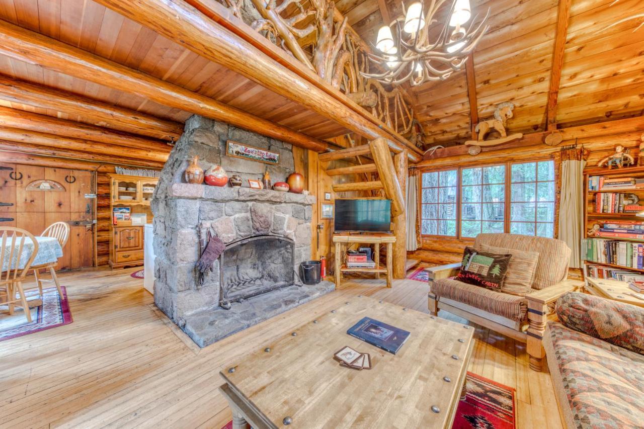 Zoe'S Log Cabin Welches Kültér fotó